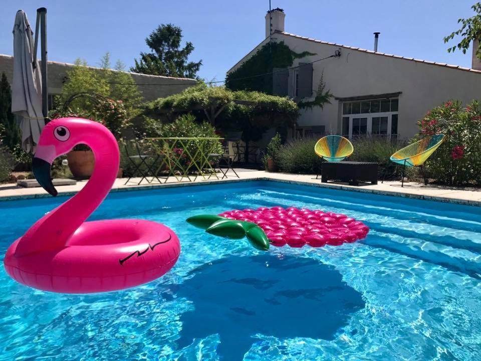 La Tonnelle Fleurie Chambres D'Hotes Sainte-Soulle Bagian luar foto